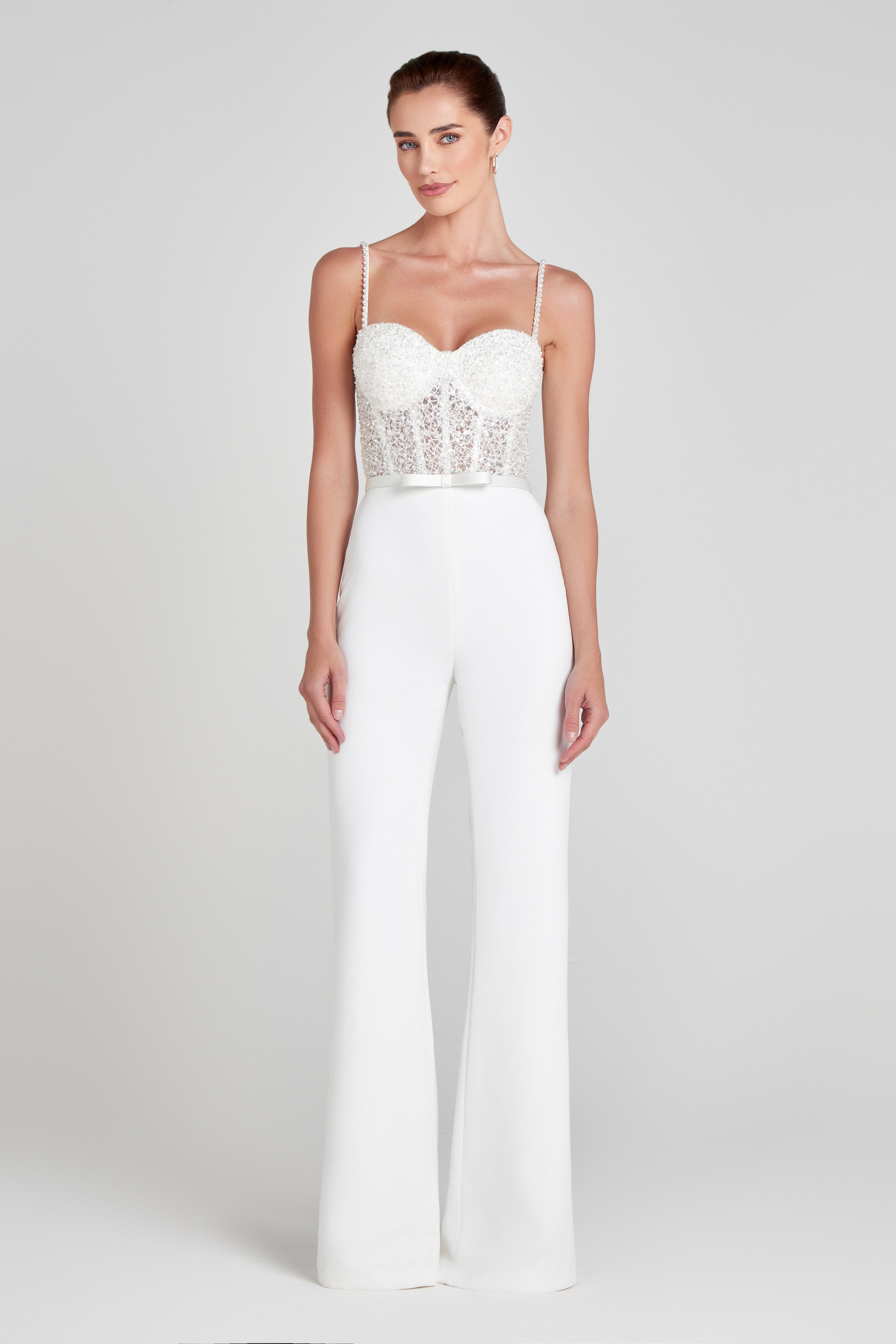 Stylish Aurora White Jumpsuit for Women