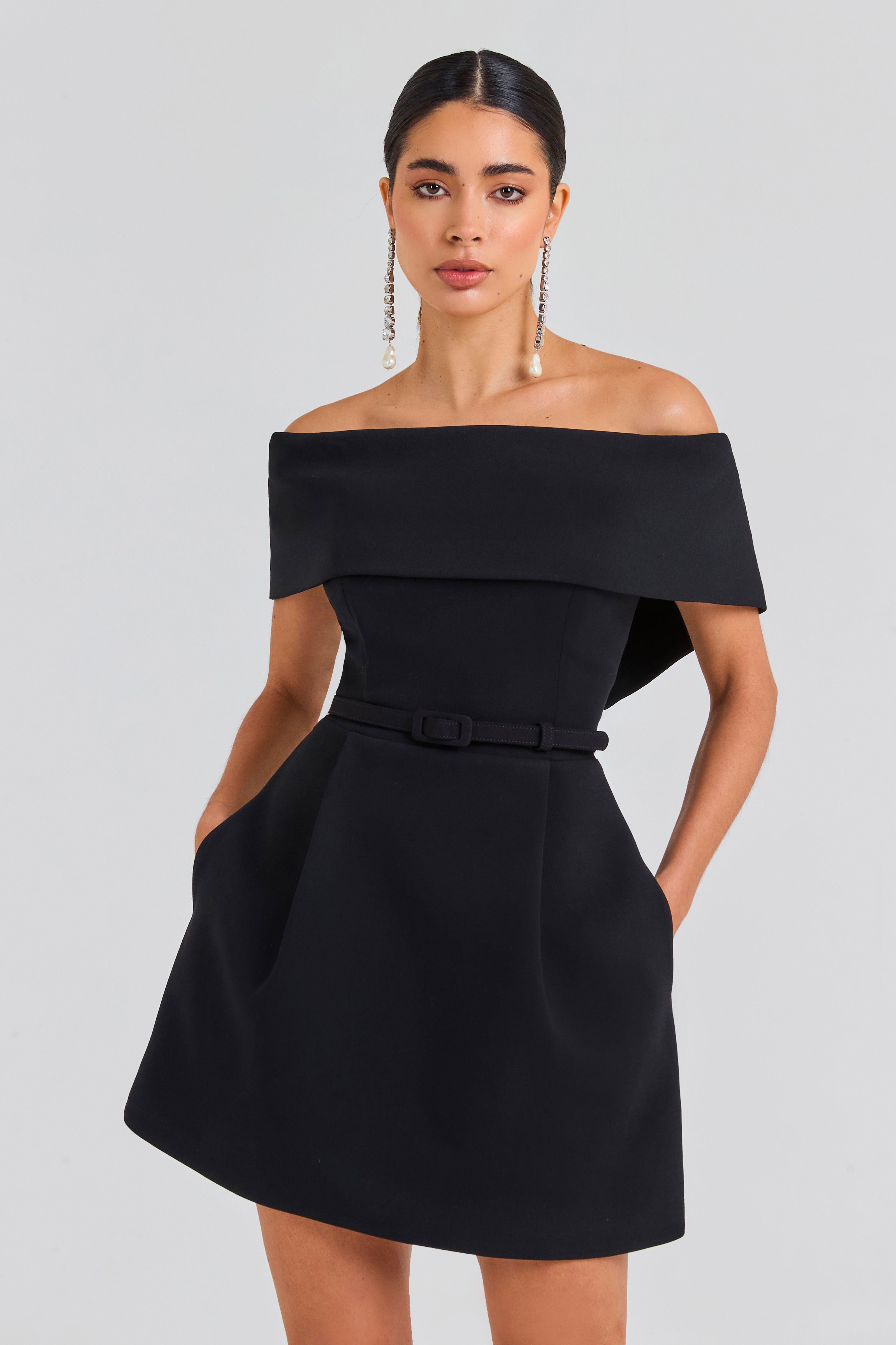 Stylish Harper Black Dress for Women