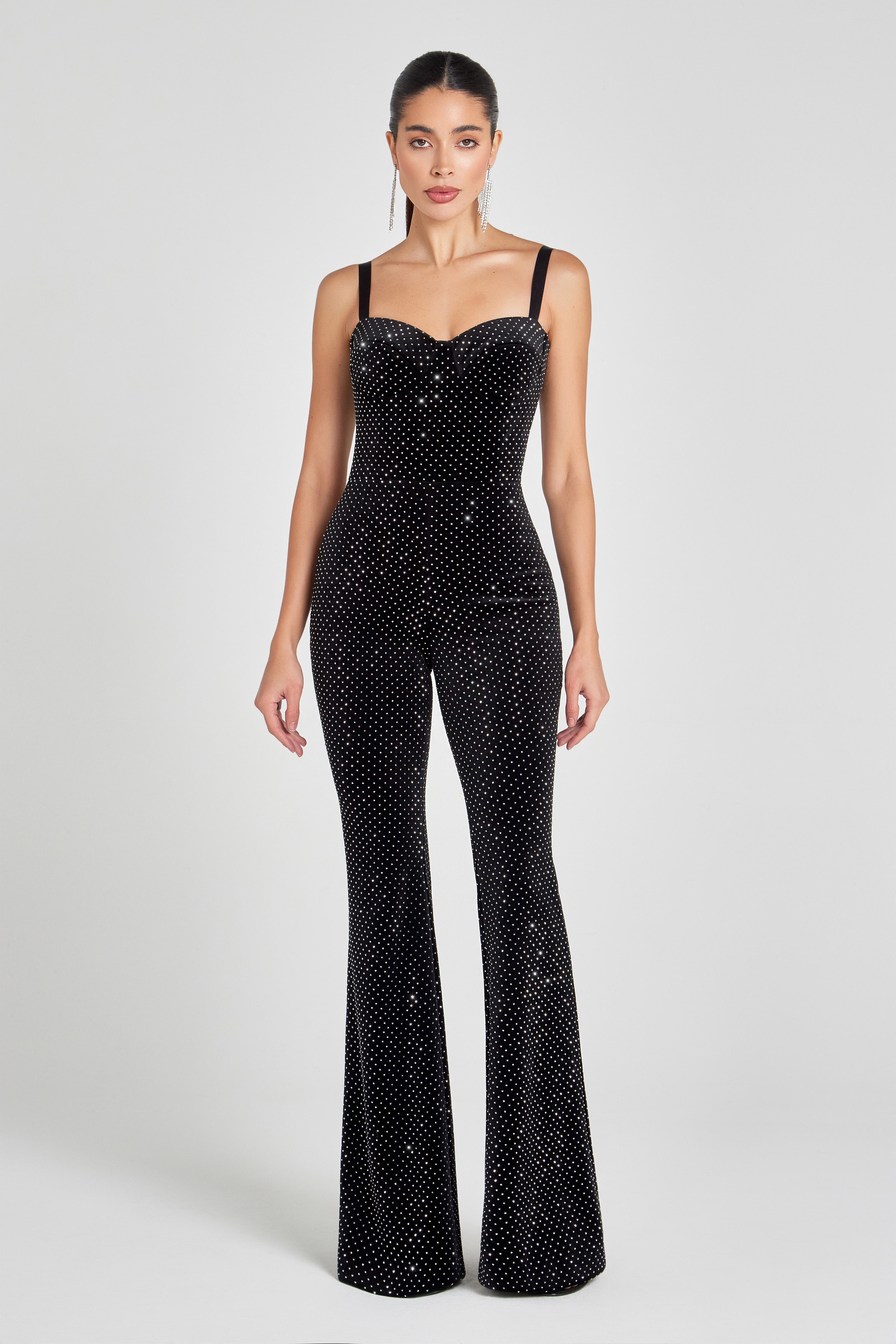 Stylish Black Jumpsuit by Roxanne
