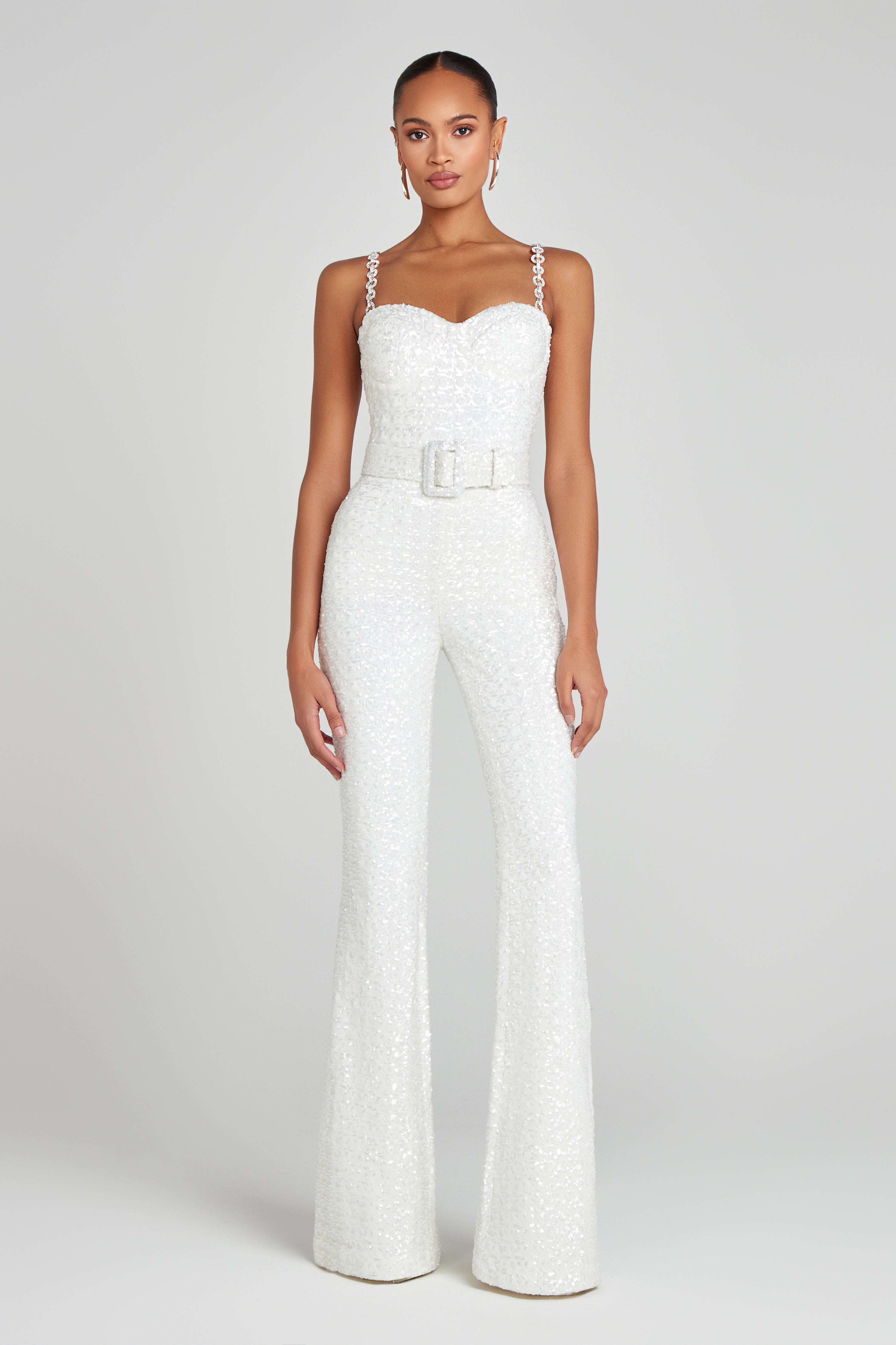 White LUCINDA Jumpsuit for Women
