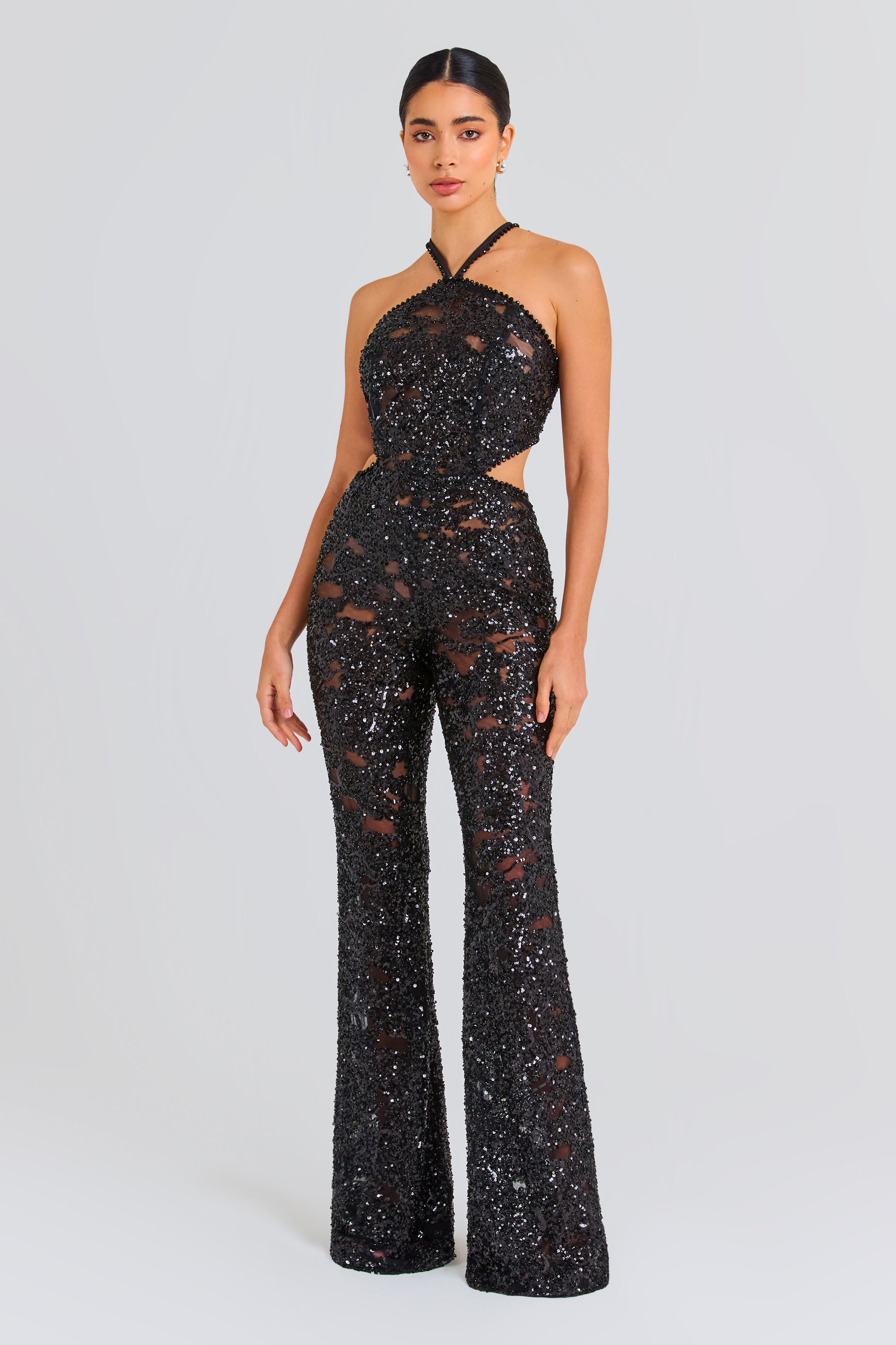 Stylish Black Jumpsuit by Hallie