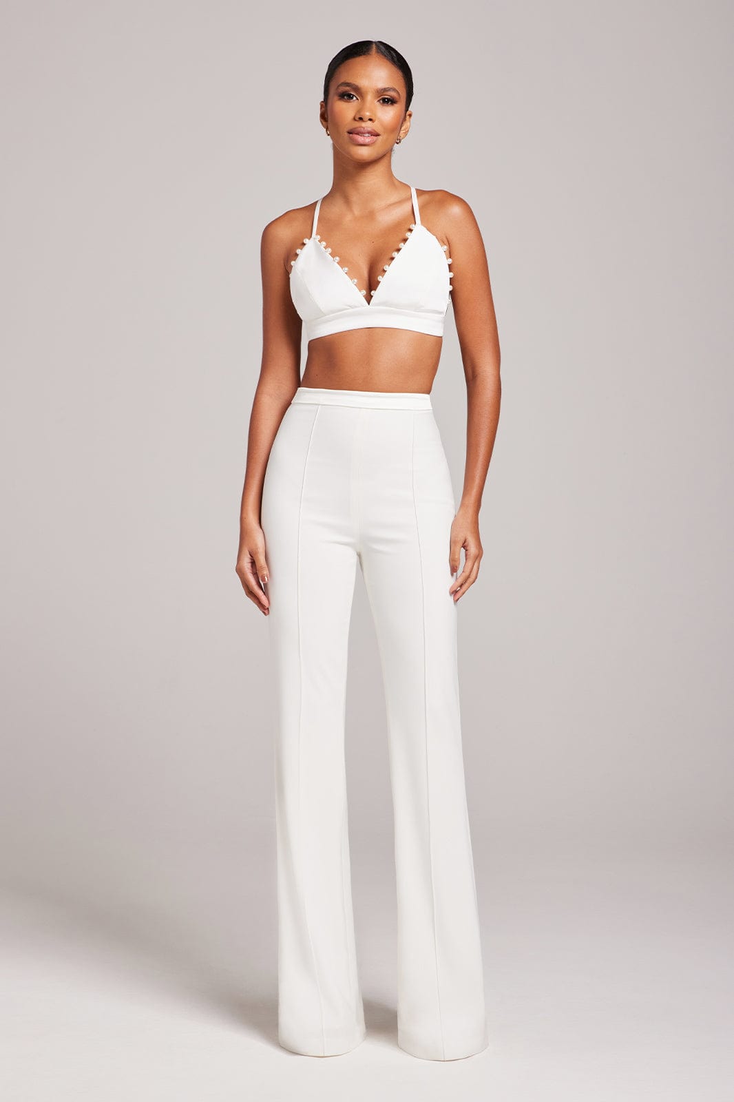 Charlotte White Bra Top – Comfortable & Stylish
