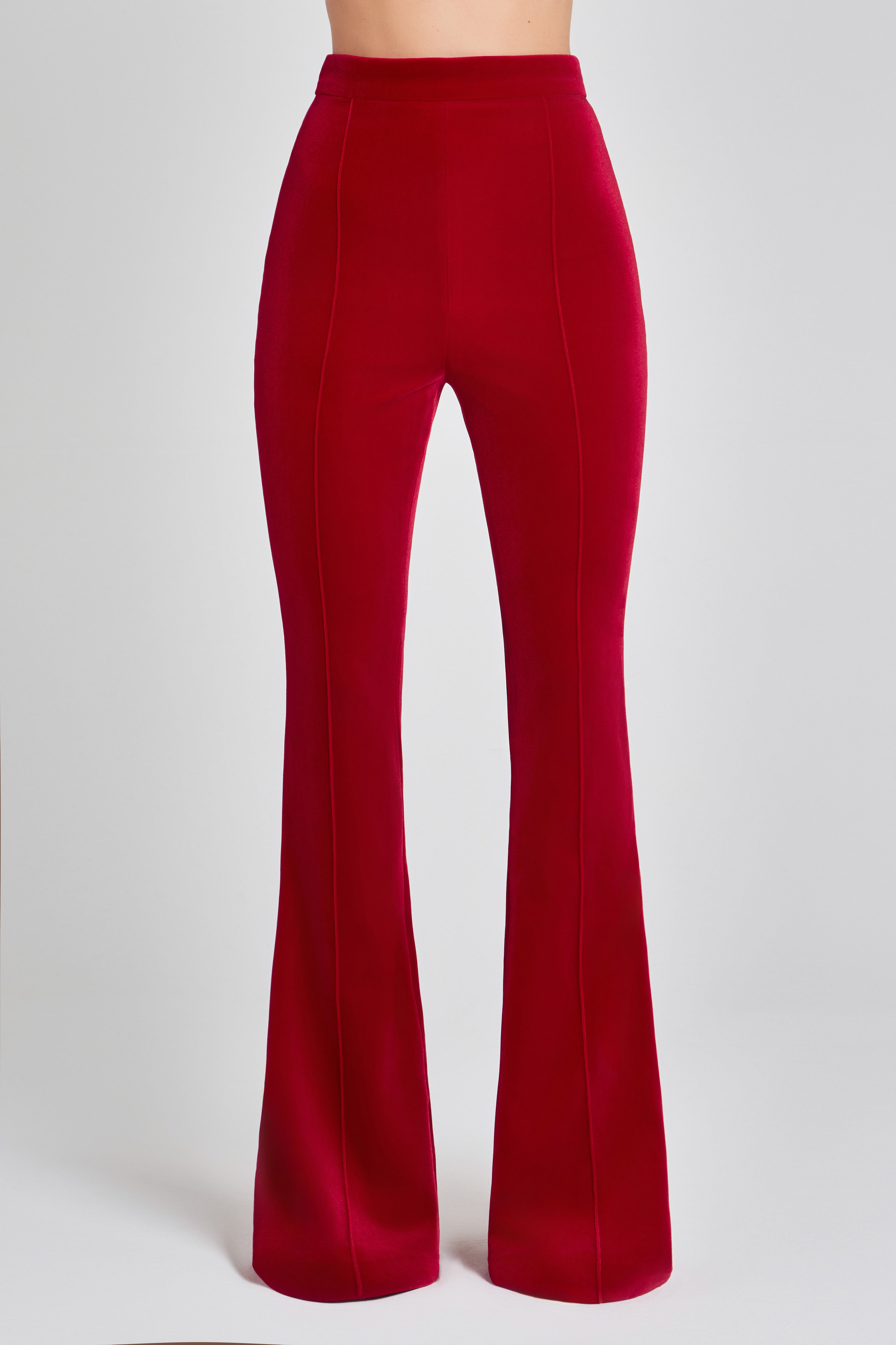 Stylish Red Beatrice Trousers for Women