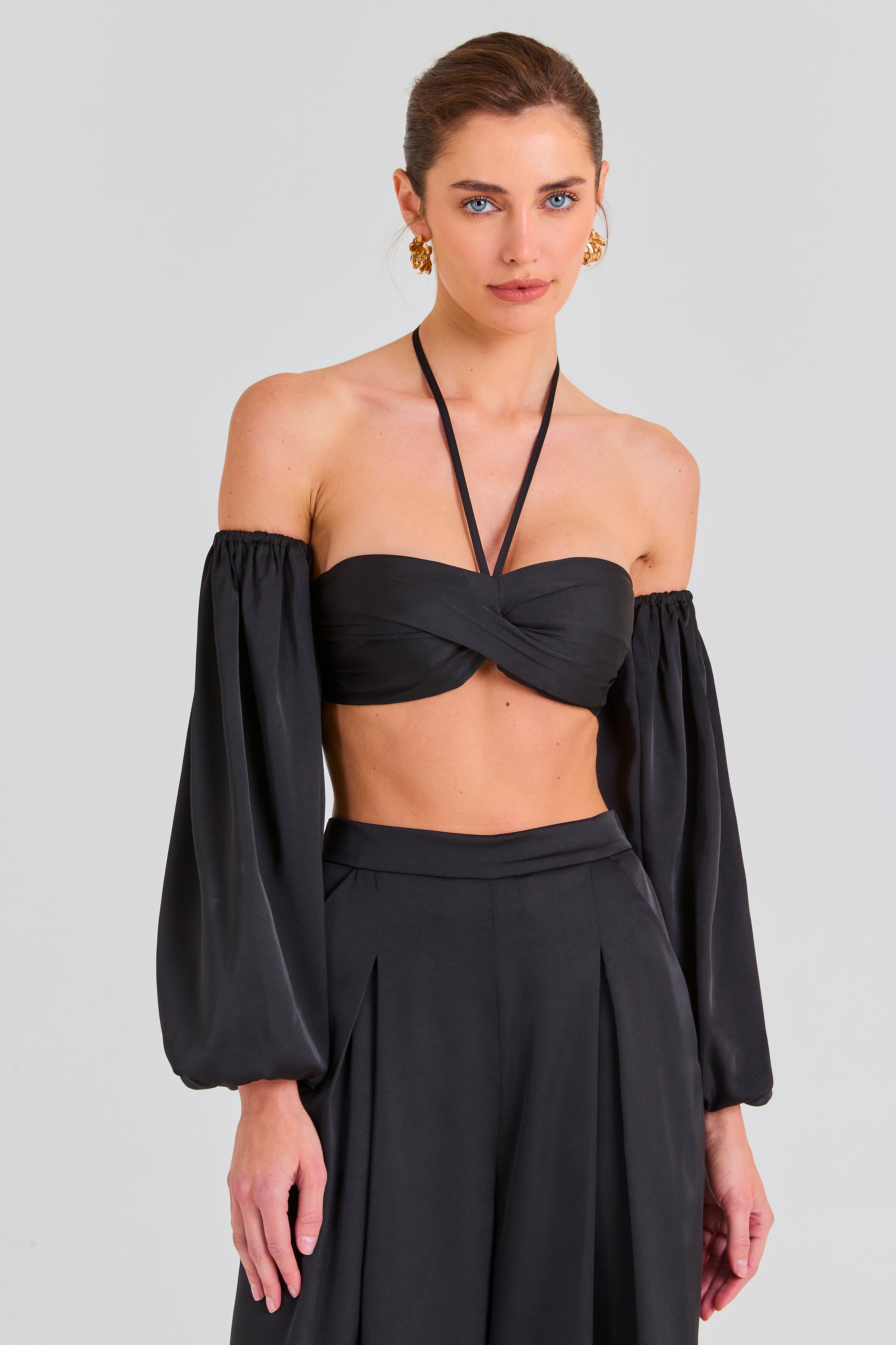 Stylish Maja Black Women's Top