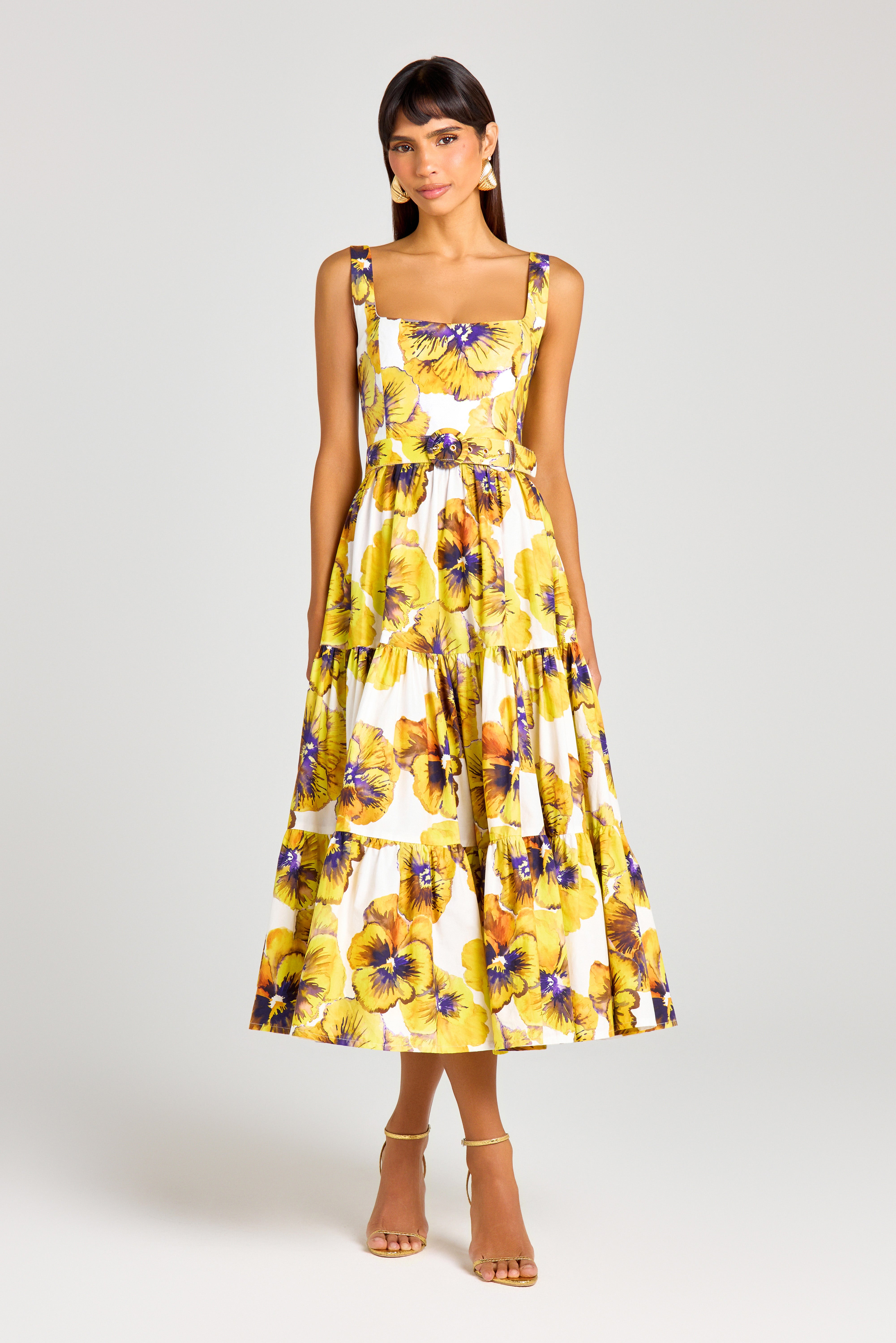 Floral Print Dress by Helena