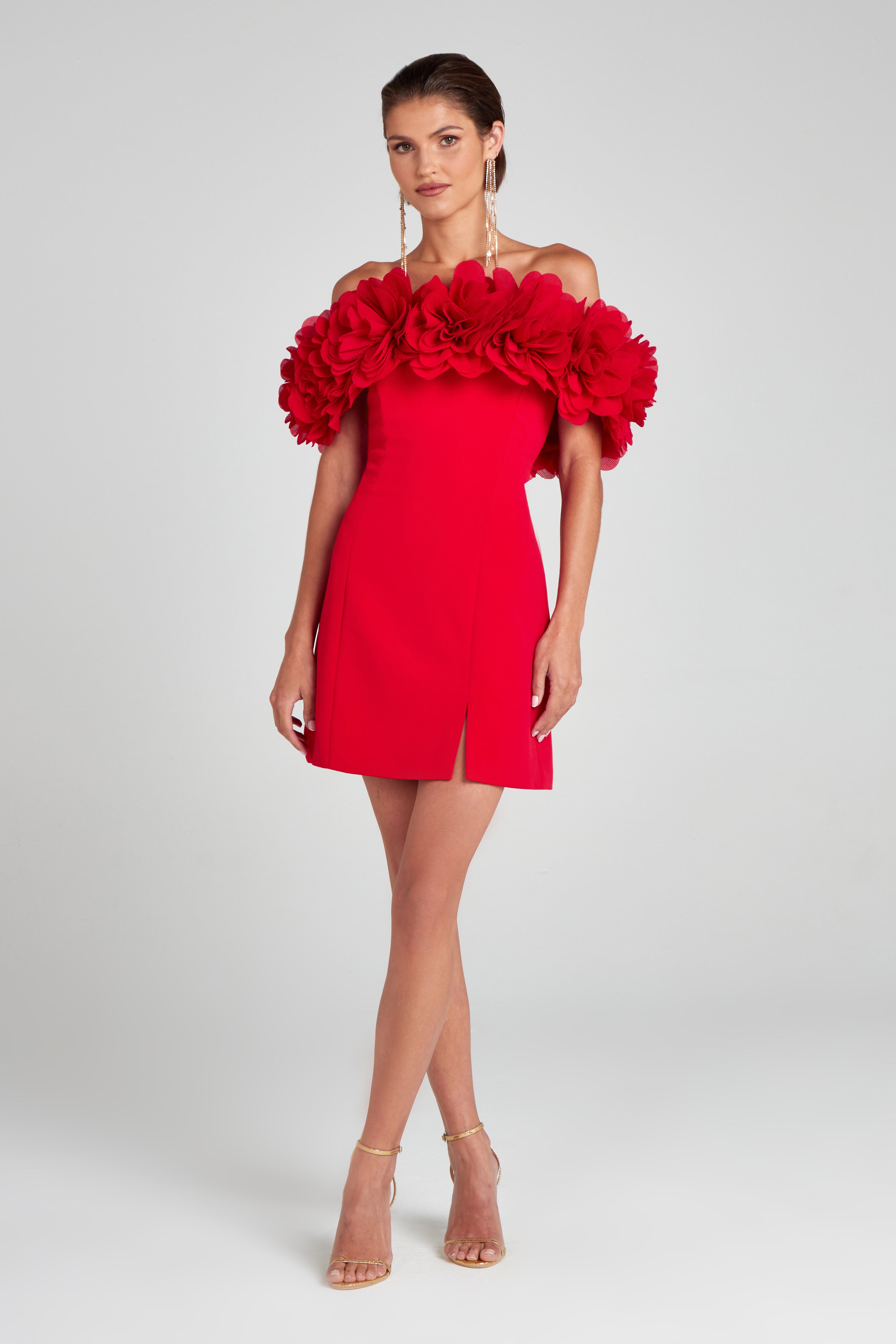 Elegant Red Dress by Renee for Special Occasions