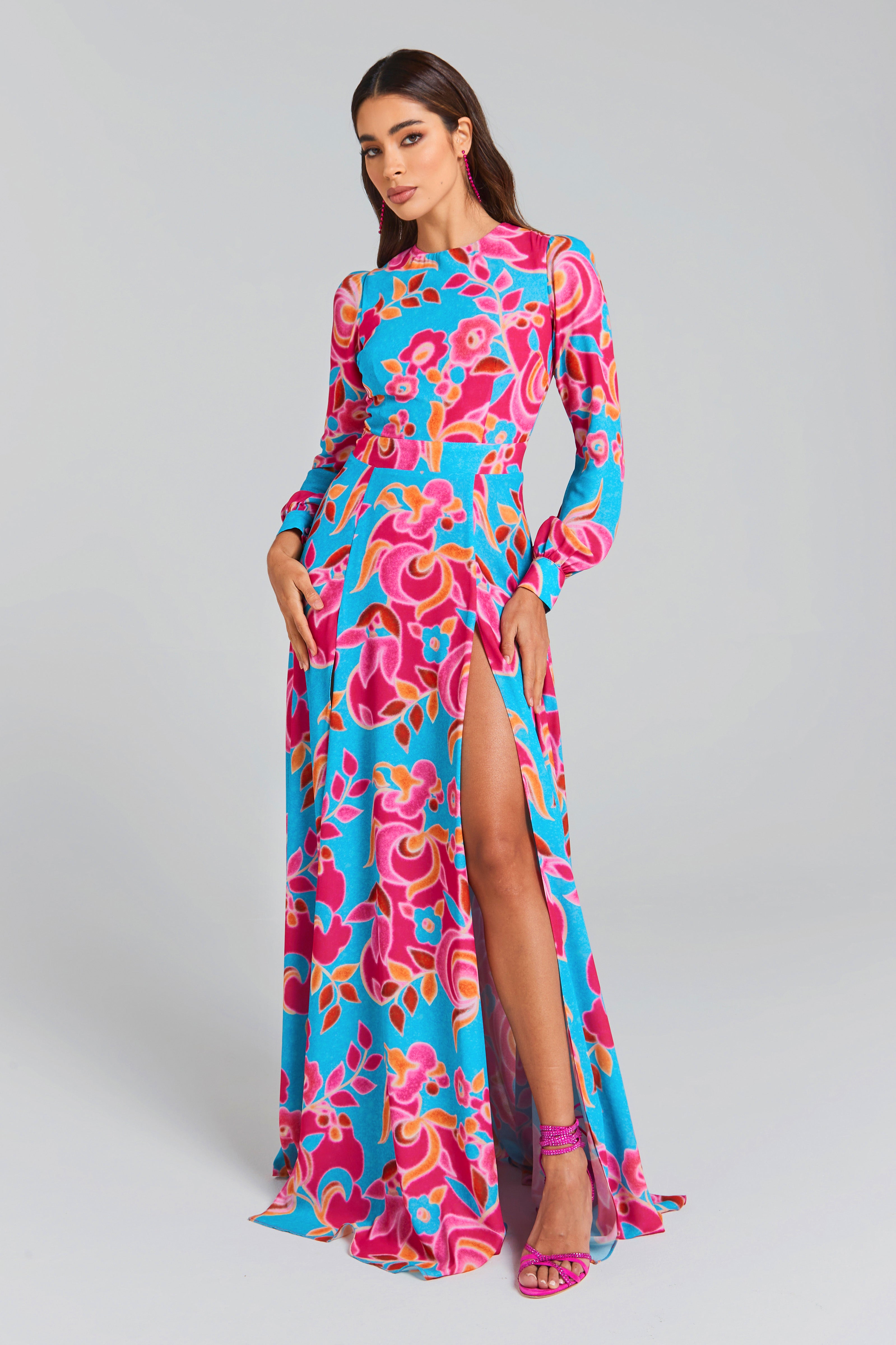 Floral Print Dress for Women - Savannah Style