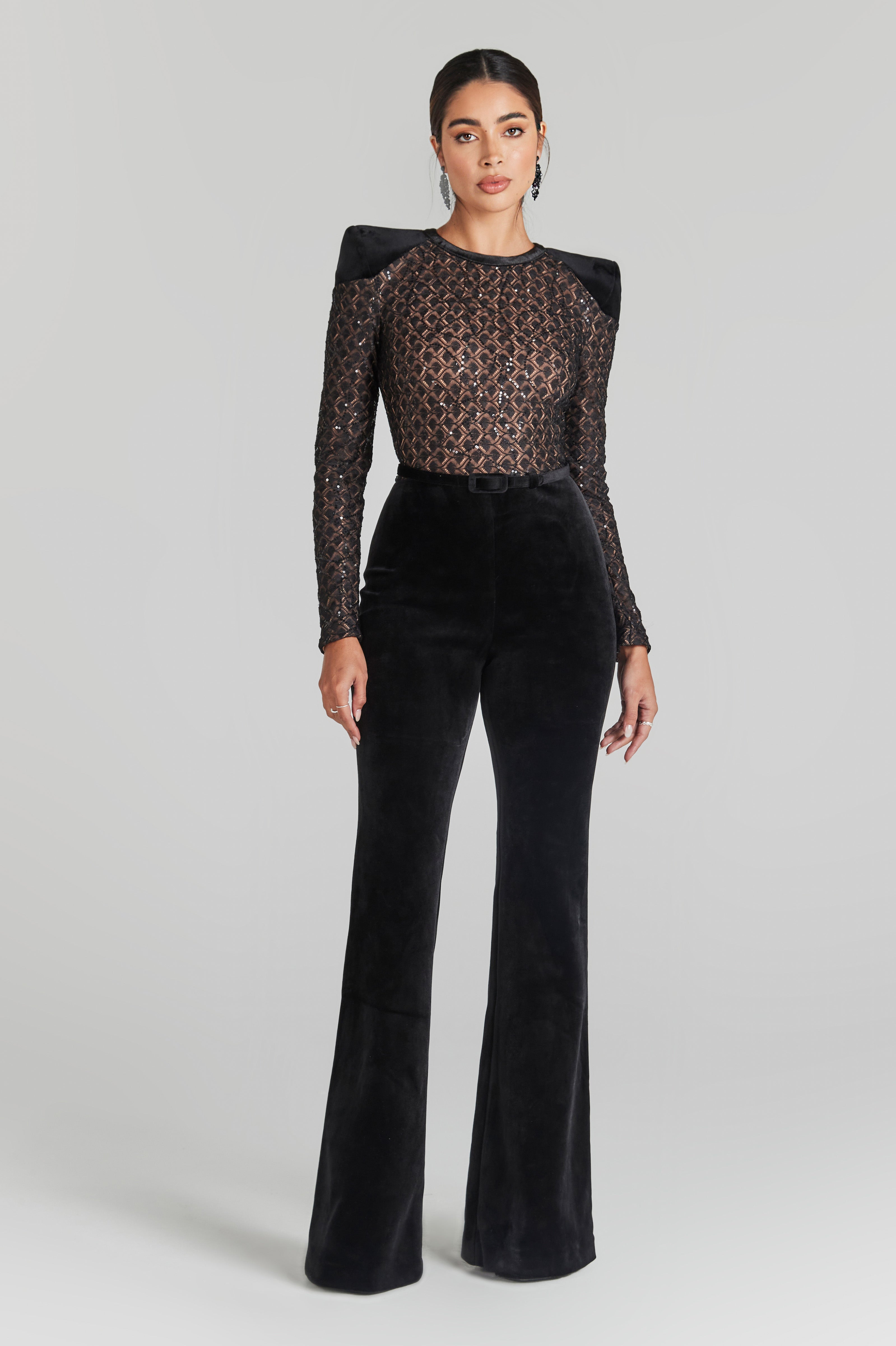 Stylish Amanda Black Jumpsuit for Women