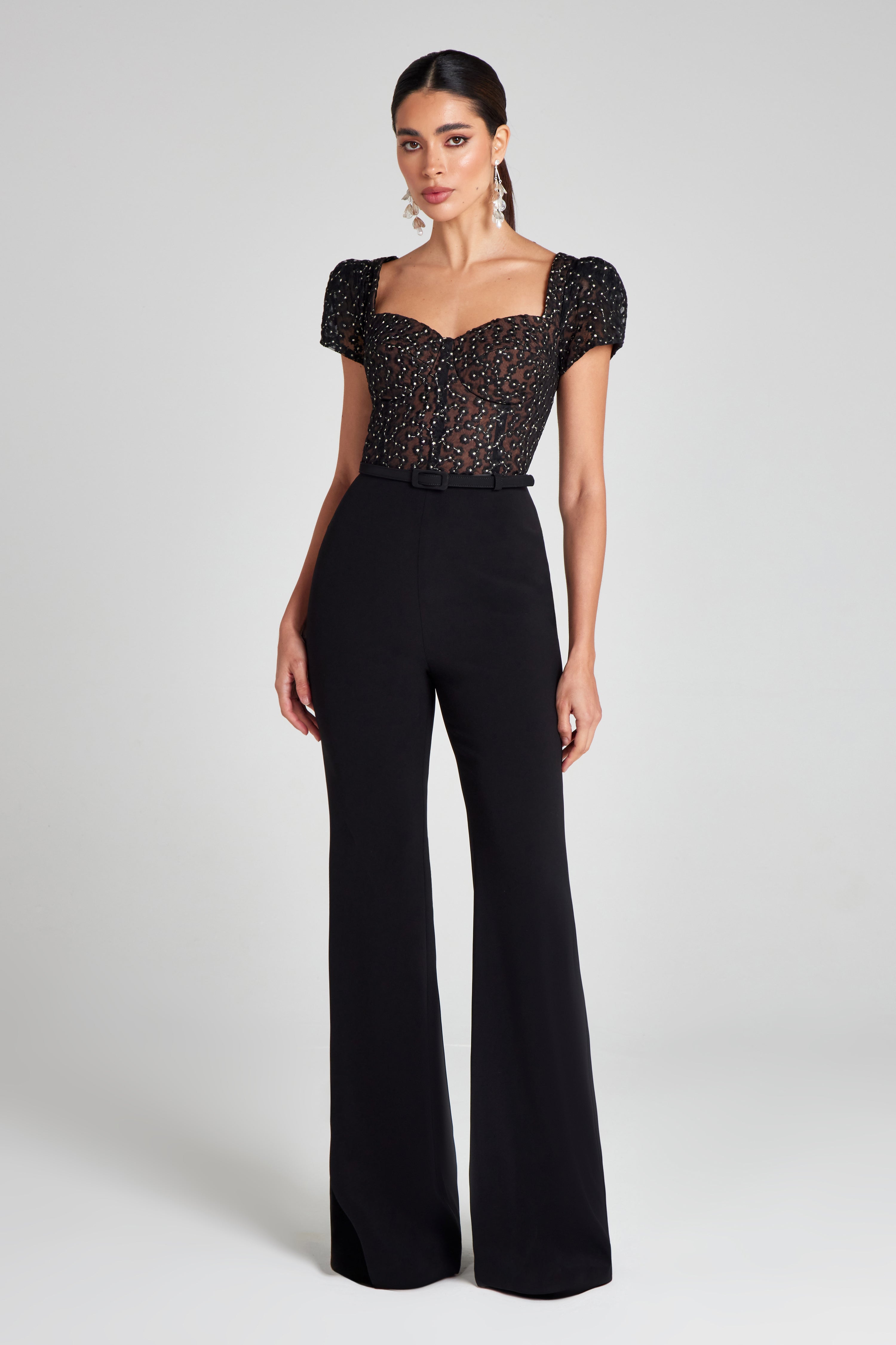 Stylish Black Jumpsuit by Tamara