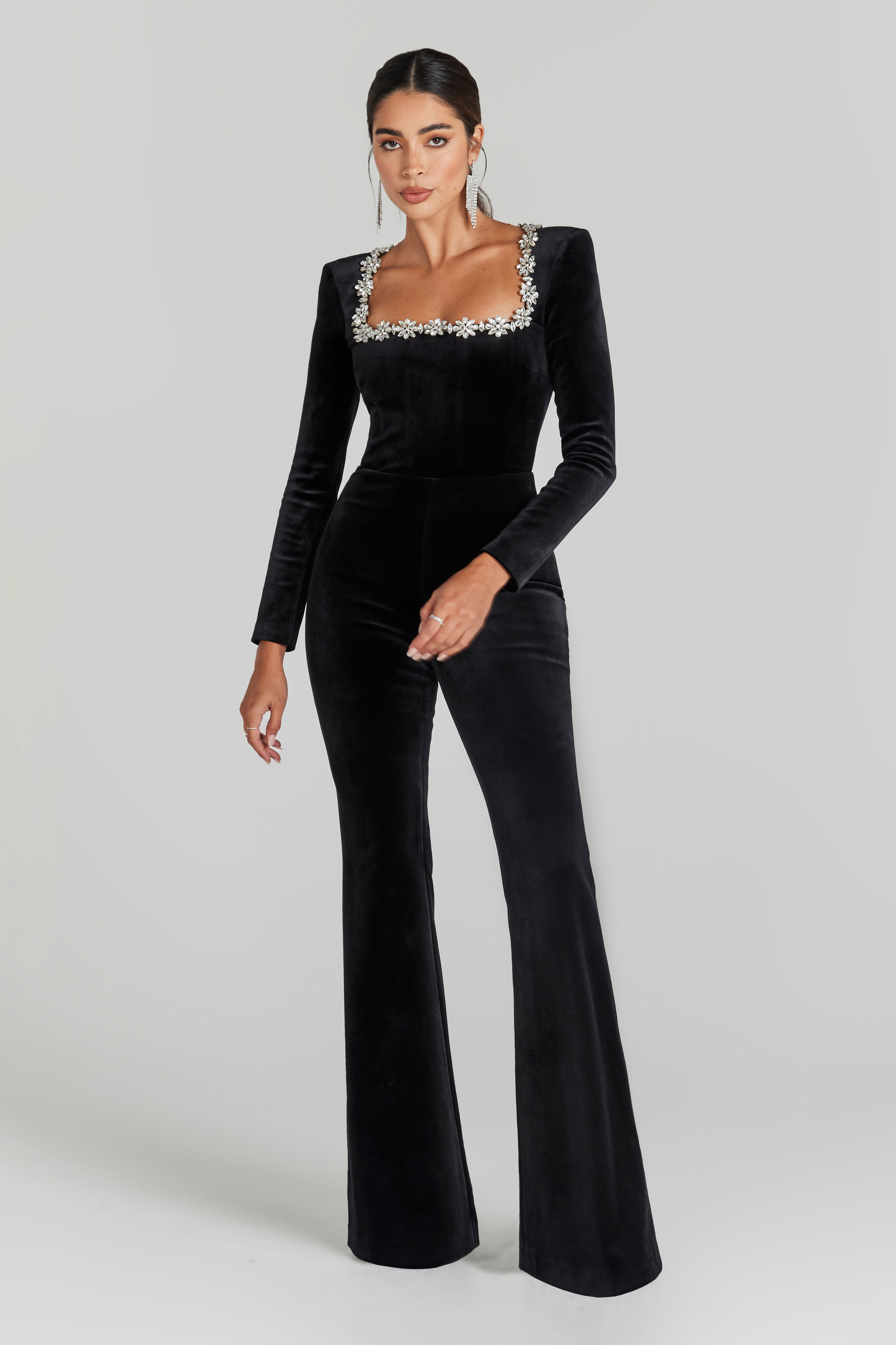 Stylish Black Jumpsuit by Kimberly