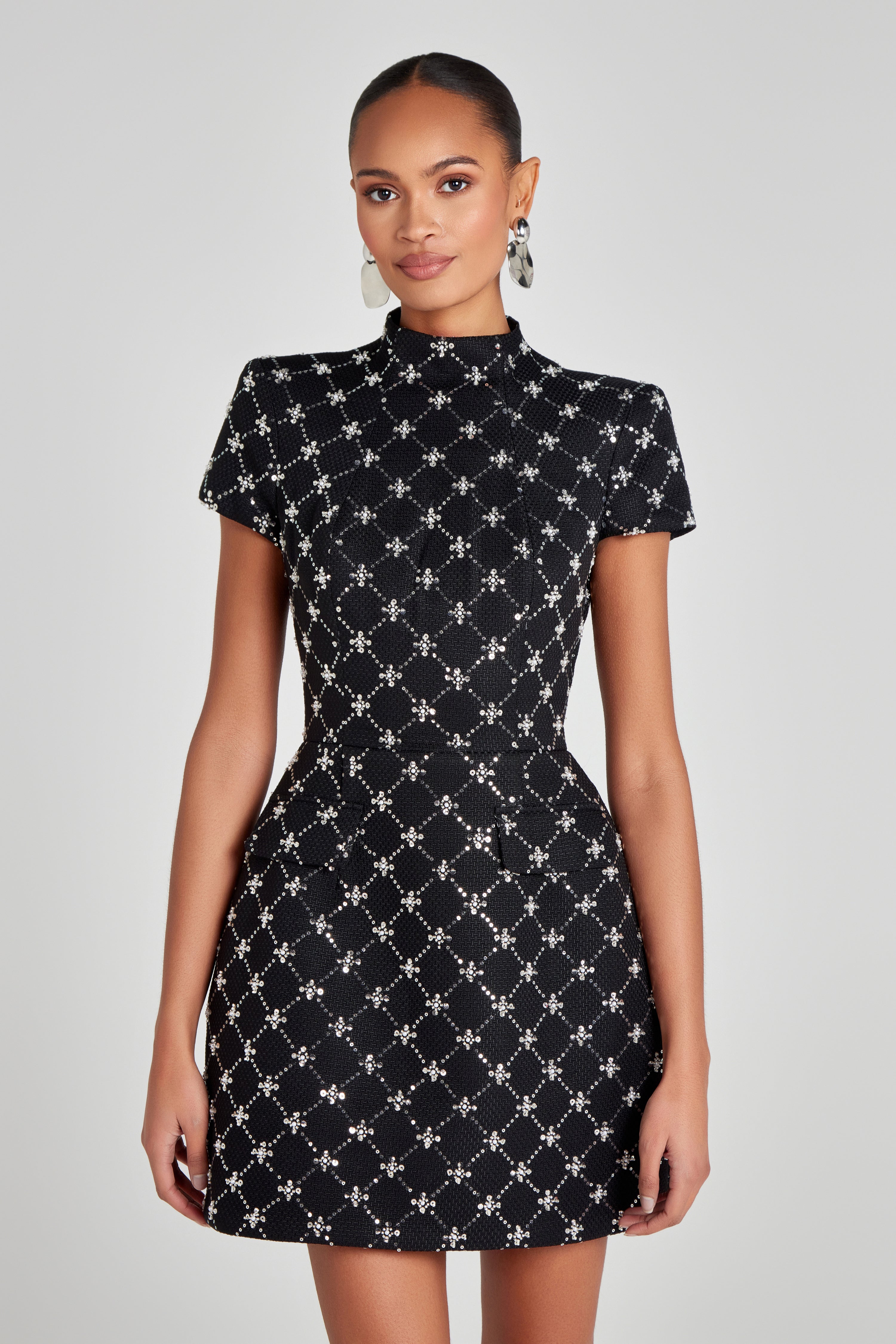 Elegant Morgan Black Dress for Evening Wear