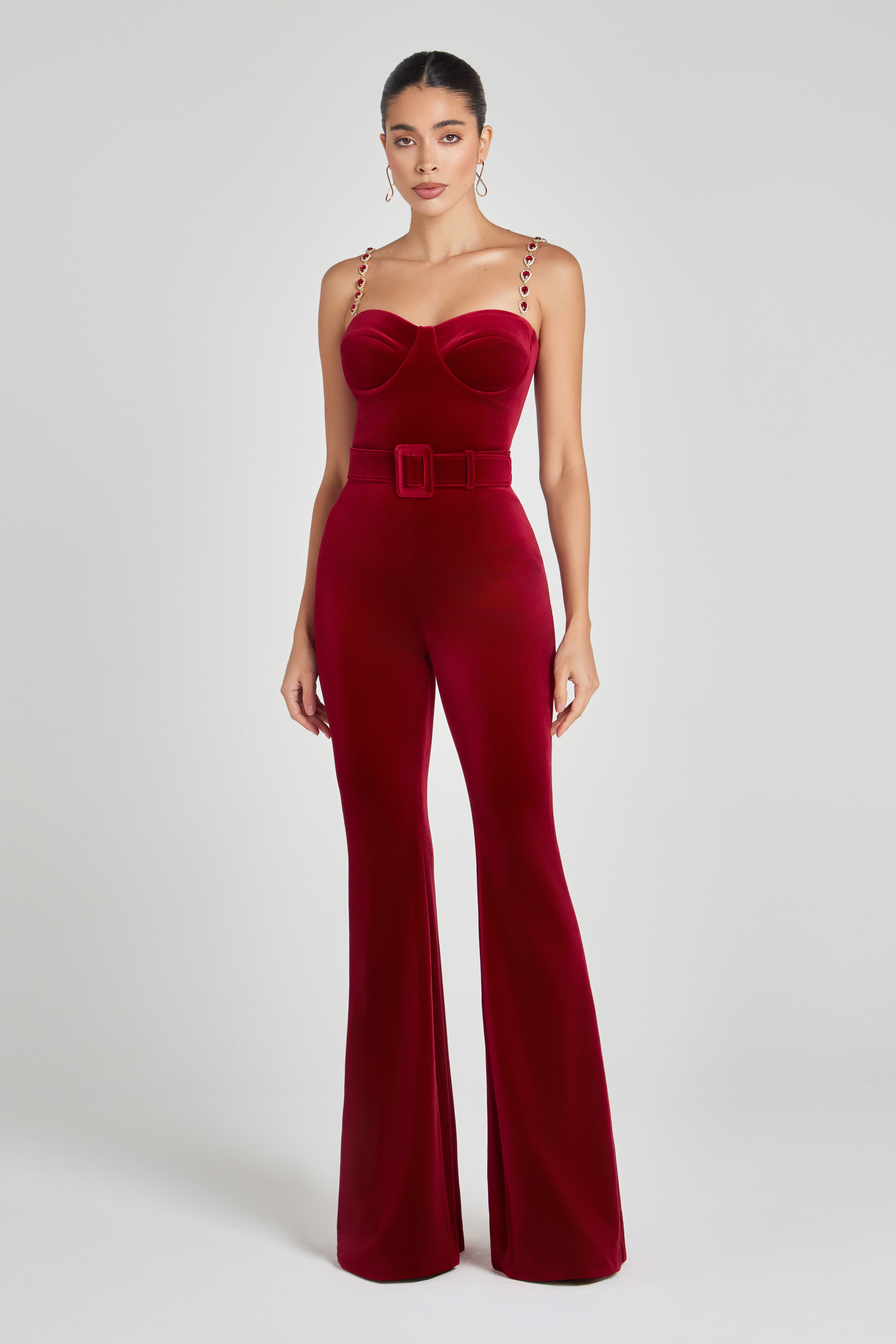 Stylish Red Harley Jumpsuit for Riders