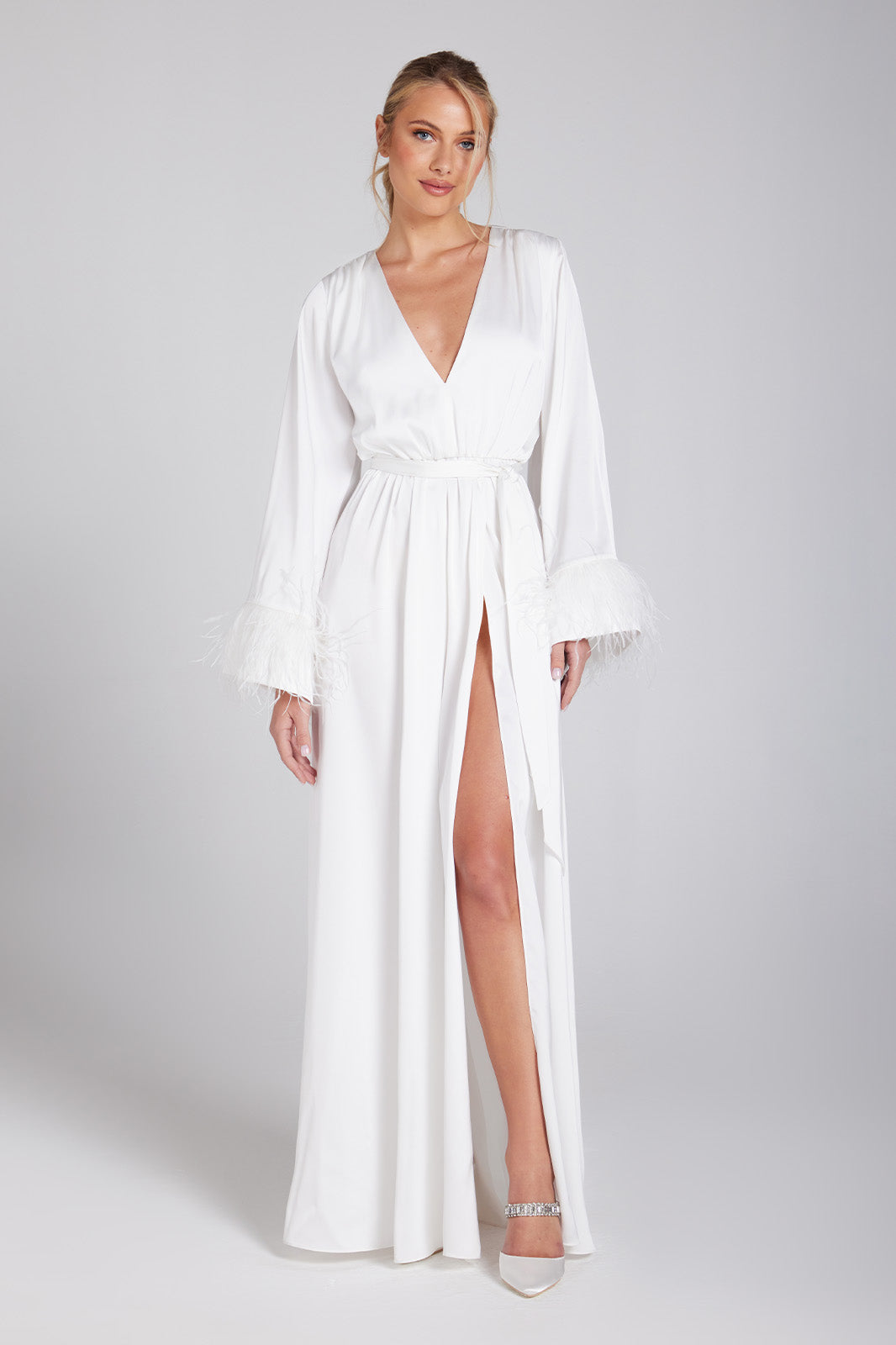 Elegant White Lilah Dress for Women
